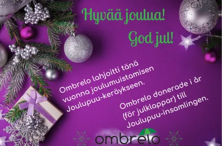 joulumuistaminen 2023 joulupuu keraykseen