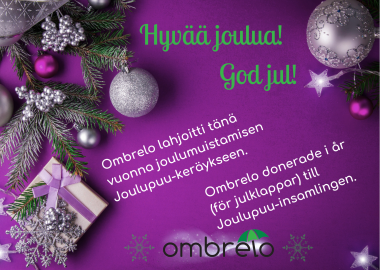 joulumuistaminen 2023 joulupuu keraykseen