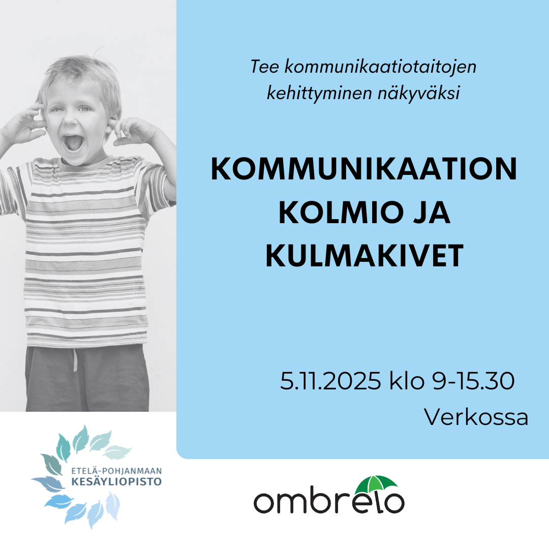 Kommunikaation kolmio ja kulmakivet -koulutus