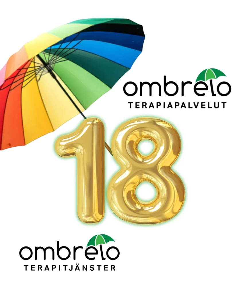 Ombrelo 18 vuotta