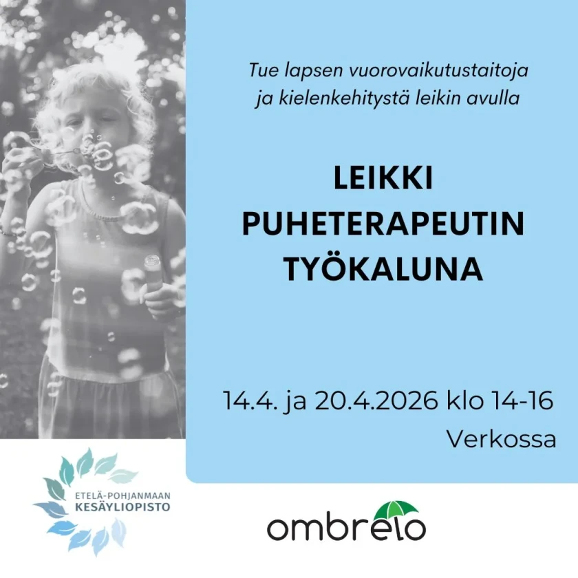 Some Leikki puheterapeutin tyokaluna