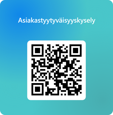 QRCode kohteelle Asiakastyytyvaisyyskysely 2